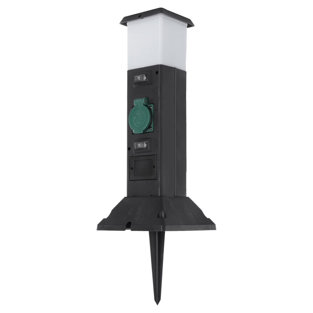 tuinpaalmetlampen2stopcontactenrandaardeip4440cmzwart5