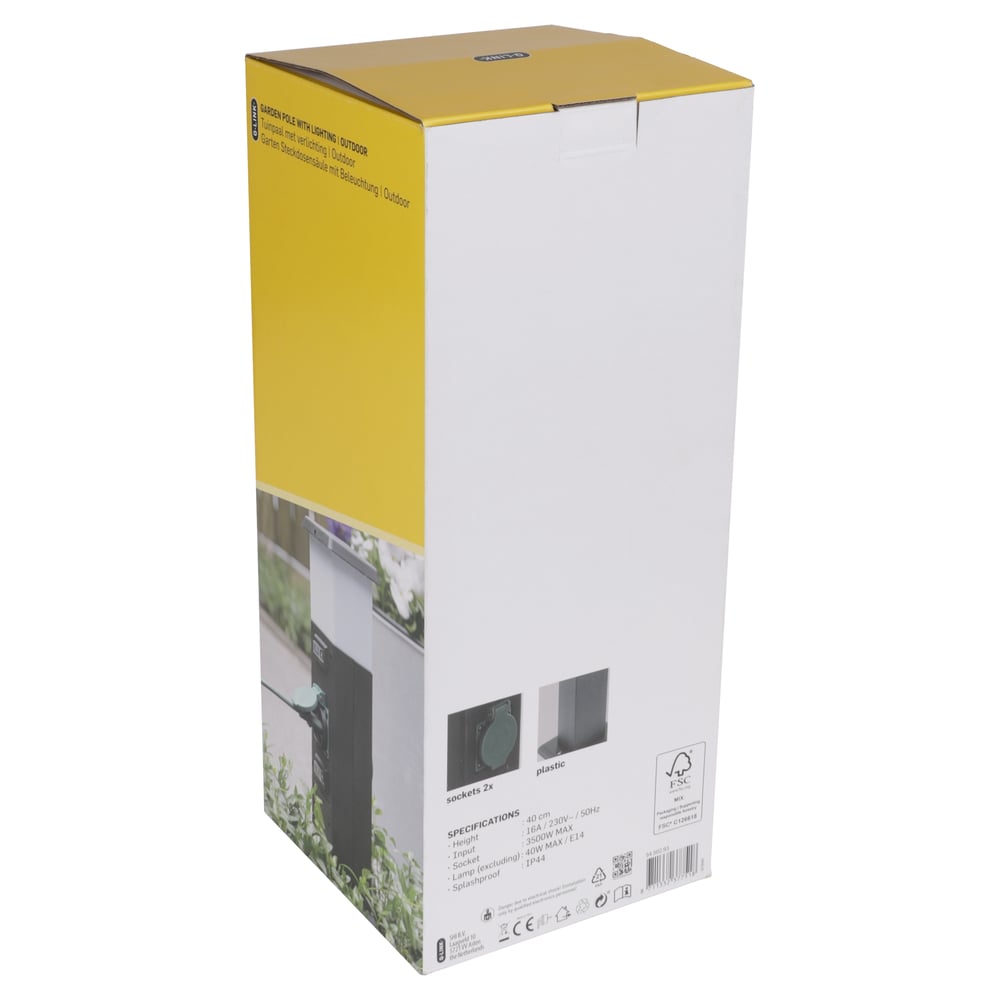 tuinpaalmetlampen2stopcontactenrandaardeip4440cmzwart7
