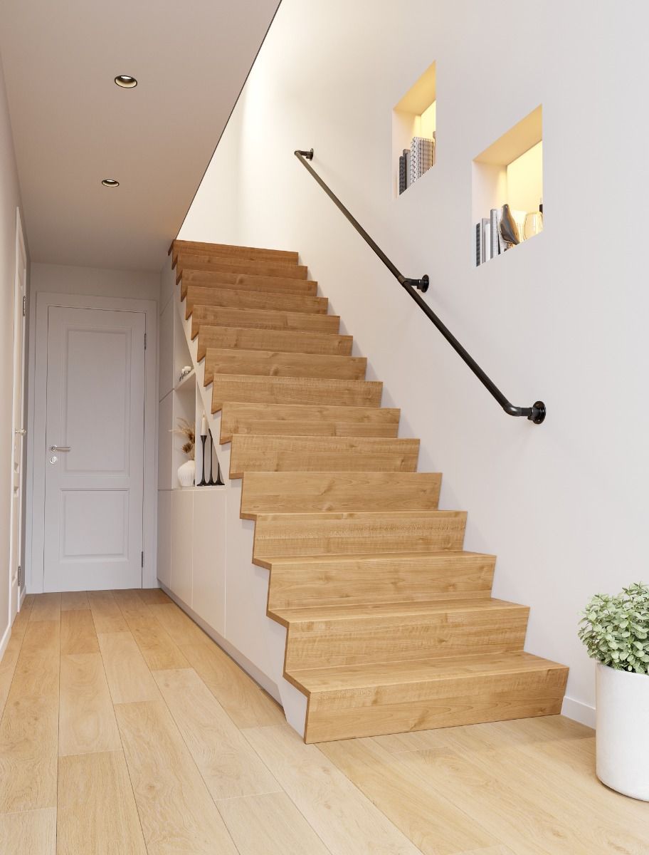 steigerbuistrapleuninginclusiefkoppelstukkenzwart2meter2