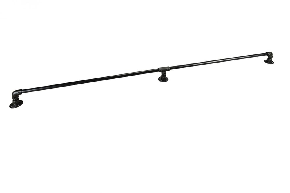 steigerbuistrapleuninginclusiefkoppelstukkenzwart2meter3