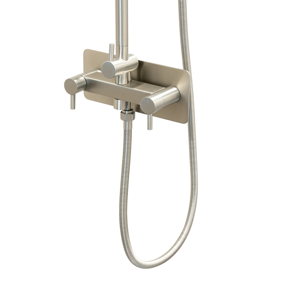WV023306_Geborsteld_Buitendouche_Set_Warm_En_Koud_Water_Wandmontage_2