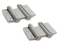 Double action spring hinges