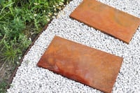 Corten Steel Stepping Stones