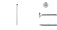 SpaanplaatschroevenVerzinkt4_5x80mmPozidriveDeeldraad_200Stuks