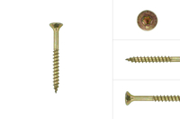 SpaanplaatschroevenGeelVerzinkt5x60mmTorx25_Doos200Stuks