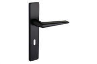 lavuzo_deurkruk_modena_zwart_met_rechthoekig_schild_sl72_per_set