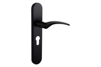 lavuzo_deurkruk_lodini_zwart_met_afgerond_schild_pc55_per_set
