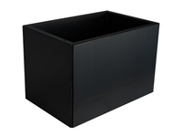 PlantenbakZwart40x40x60cm_Bloembak