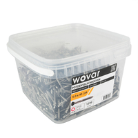 VoordeelemmerPotdekselschroevenZwartRVS4105_0x40mmTorx25Deeldraad_1250stuks1