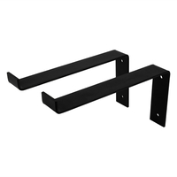 PlankdragerIndustrieelZwart150x250mm_Set2Stuks1