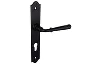 sierlijk_deurbeslag_op_schild_zwart_pc72_mm_per_set