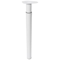 Tafelpoot_Verstelbaar_Wit_Staal_700_1100_mm_