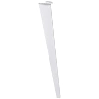 Tafelpoot_Wit_Staal_Modern_720_mm_