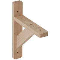 HoutenPlankdrager15x19cmBeukenVooraanzicht