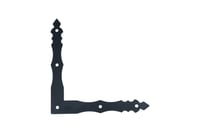 Sierlijst15cmZwartvoorLuik_enHekwerk_PerStuk