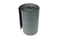 VlechtbandRotanLookAntraciet255x19cmPerStuk