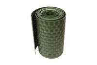 VlechtbandRotanLookGroen255x19cmPerStuk