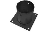 i_ronde_paalhouder_op_plaat_12_1_x_15_cm_per_stuk_2_zwart