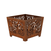 cortenschaalvuurkorfvierkant