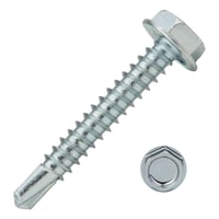 Zelfborendeschroeven4_8x32mmVerzinktZeskantkop_Doos200stuks1