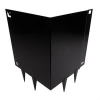 ZwarteBuitenhoekvoorBorderrand40cmHoog_Flexibel_PerStuk1