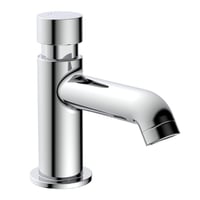 Fonteinkraanchroomdrukknop