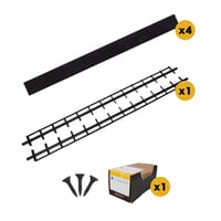 FlexFenceZwartRVS50