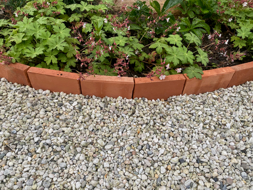 TerracottaSteenBorderrandRoodbruinsfeerfoto