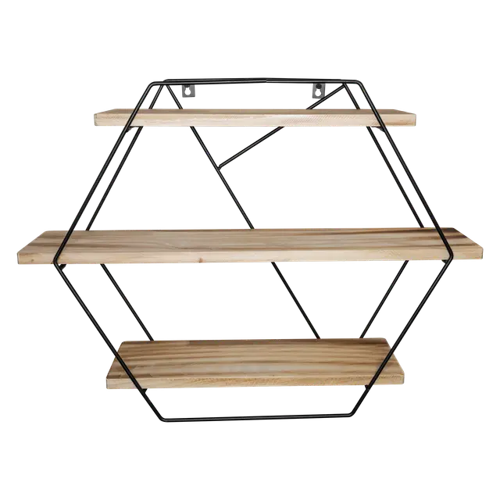 Wandplanksetvan3_ZwarthexagonaalWV017511
